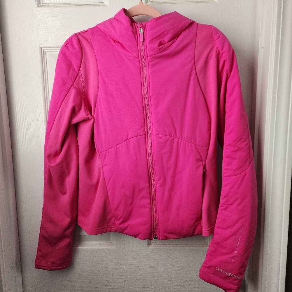 lululemon athletica Pink Puffer Jacket